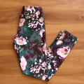 American Eagle Outfitters Pants & Jumpsuits | American Eagle Leggings. Size Small. | Color: Green/Pink | Size: S