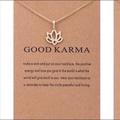 Urban Outfitters Jewelry | Good Karma Necklace | Color: Gold | Size: Os