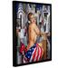 ArtWall The Beauty Of Her Gallery Wrapped Floater-Framed Canvas in White | 48 H x 36 W x 2 D in | Wayfair 1abe012a3648f