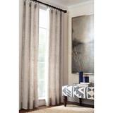 Pine Cone Hill Stone Washed Linen Solid Room Darkening Pinch Pleat Rod Pocket Single Curtain Panel Linen in White | 84 H in | Wayfair