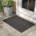 Matterly WaterHog Boxwood Indoor Outdoor Door Mat Synthetics in Gray | Rectangle 22" x 60" | Wayfair 20378572260