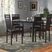 Red Barrel Studio® 4 - Person Dining Set Upholstered/Metal in Black | Wayfair 1E84C18759E7419E99C55B6BF68CDBB1