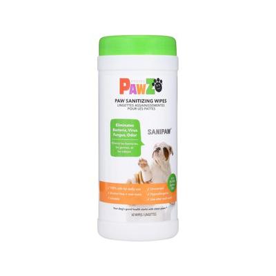 Pawz Sanitizing Dog & Cat Wipes, 60 count