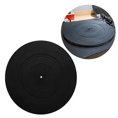 Tapis antidérapant en Silicone Anti-vibration pour phonographe platine pour lecteur