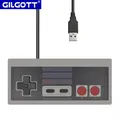 Manette de Jeu Filaire USB Rétro pour Ordinateur Joystick pour Jeux Vidéo