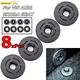 Pinces de fixation de tapis de sol de voiture pour VW Passat Polo Golf Jetta Audi A1 A3 A4 A6 Skoda