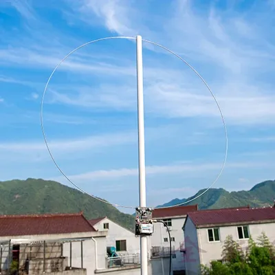 Antenne à boucle magnétique active HA SDR onde courte faible bruit gain réglable antenne à