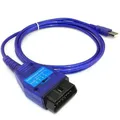 Câble de Diagnostic de Voiture ECU OBD2 USB KKL pour Puce Fiat FTDI Outil de Scanner Commutateur