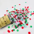 Confettis de salut en papier aluminium Tube de maintien décoration de fête d'anniversaire fête