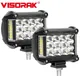 VISORAK-Lampe de travail LED pour moto tout-terrain 4 pouces SUV RL 4x4 voiture 4 roues