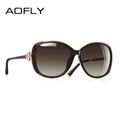 AOFLY – lunettes de soleil polarisées pour femmes DESIGN de marque de luxe strass branches UV400