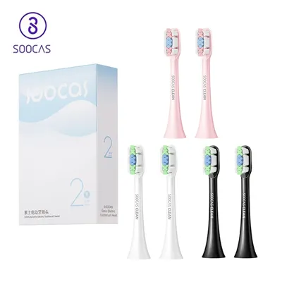 SOOCAS – têtes de brosse à dents électrique sonique X1 X3 X3U X5 têtes de rechange originales