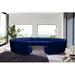 Blue Sectional - Willa Arlo™ Interiors Claunch 183" Wide Velvet Symmetrical Modular Corner Sectional Velvet | 33 H x 183 W x 181 D in | Wayfair