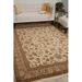 White 117 x 93 x 0.5 in Area Rug - Darby Home Co Bilbrey Handmade Ivory Area Rug Wool | 117 H x 93 W x 0.5 D in | Wayfair