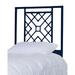 Dakota Fields Ananias Open-Frame Headboard Wicker/Rattan in Blue | 60 H x 42 W x 1.5 D in | Wayfair B438B5B9CC0C46D8B4817AA8F97D9DB1