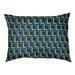 Wrought Studio™ Delaporte Football Luxury Outdoor Dog Pillow Polyester in Blue | 4 H x 28 W x 18 D in | Wayfair E2A292F4671547AA9ADCC2F292E88C73