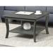 Red Barrel Studio® Jerome 30" Coffee Table w/ Shelf Wood in Gray | 18 H x 30 W x 30 D in | Wayfair 5D60F522A07245D8B75C807CD835FD0B