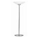 Wildon Home® Stonyford 70" Torchiere Floor Lamp Glass/Metal in Gray/White | 70 H x 13.5 W x 13.5 D in | Wayfair 12E15BB379424B409F46E99B9F8B6630