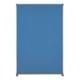 Moderationswand »1103803« Filz 125/180 cm blau, Magnetoplan, 180 cm