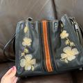 Coach Bags | Coach 1941 Rogue Western Floral Embroidered Bag | Color: Black/Tan | Size: Os