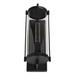 17 Stories 1 - Bulb 15" H Outdoor Wall Lantern Glass/Metal/Steel in Black | 15 H x 6.25 W x 7.35 D in | Wayfair 5A1579E48F284CE789CD81D8B88748F2