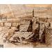 Bloomsbury Market Reunification of Jerusalem After the Six-Day War - Graphic Art Print on Canvas in Brown/White | 43 H x 63 W x 2 D in | Wayfair