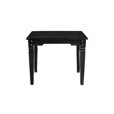 SIT Möbel Telefontisch aus Akazie-Holz | antikfinisch | Platte 25 mm | B 80 x T 40 x H 78 cm | 09884-30 | Serie SAMBA