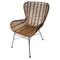 SIT Möbel Armlehnstuhl | Sitzschale Rattan natur | Gestell Metall | B 60 x T 70 x H 88 cm | 05325-04 | Serie RATTAN