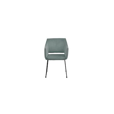 SIT Möbel Tom Tailor Armlehnstuhl 2er-Set | gepolstert, celadon| grau | B 56 x T 61 x H 82 cm | 02439-26 | Serie SIT&CHA