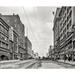 Ebern Designs Grand Avenue, Historic Kansas City - Wrapped Canvas Photograph Print Canvas, in Black/White | 20 H x 24 W x 1.5 D in | Wayfair
