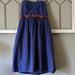 Anthropologie Dresses | Anthropologie Floreat Fairy Cake Strapless Dress 6 | Color: Blue/Pink | Size: 6
