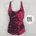 Nike Tops | Medium Nike Drifit Racerback Athletic Tank Top | Color: Black/Pink | Size: M