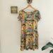 Anthropologie Dresses | Anthro Vanessa V. Mina Shift Dress Pockets | Color: Brown/Yellow | Size: Xs