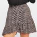 Free People Skirts | Free People Nadia Wrap Miniskirt | Color: Black/Red | Size: Xs