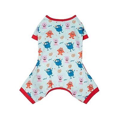 Frisco Little Monsters Dog & Cat Jersey PJs, Large