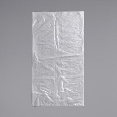 Choice 10" x 6" x 24" 2 Mil Clear Gusseted Polyethylene Bag - 500/Case