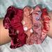 Brandy Melville Other | Bundle Of 5 Scrunchies | Color: Red/Brown | Size: Os