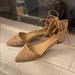 Jessica Simpson Shoes | Jessica Simpson Laced Flats | Color: Tan | Size: 6.5