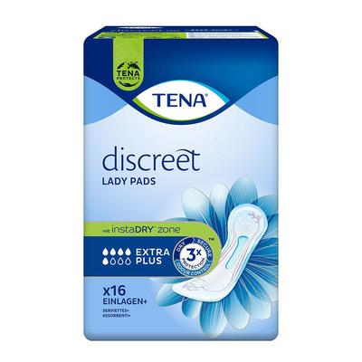 Tena Lady Discreet Inkontinenz Einlagen extra plus 6x16 St Binden Image