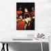 ARTCANVAS Portrait of Pope Leo X w/ Two Cardinals 1519 by Raphael - Wrapped Canvas Painting Print Canvas, in Red/White | Wayfair RAPHAE20-1S-26x18