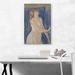 ARTCANVAS Ketch of the Model Posing 1893 by Edvard Munch - Wrapped Canvas Painting Print Canvas, Wood in Blue | 26 H x 18 W x 0.75 D in | Wayfair