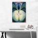 ARTCANVAS Series I White & Blue Flower Shapes 1919 by Georgia O-Keeffe - Wrapped Canvas Painting Print Canvas, in Blue/Green | Wayfair