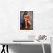 ARTCANVAS Nude Seated on a Rock 1921 by Pablo Picasso - Wrapped Canvas Painting Print Canvas, Wood in Brown/Indigo | 18 H x 12 W x 0.75 D in | Wayfair