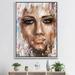 East Urban Home Portrait of a Young Woman I - Painting Print on Canvas Metal in Brown | 40 H x 30 W x 1.5 D in | Wayfair