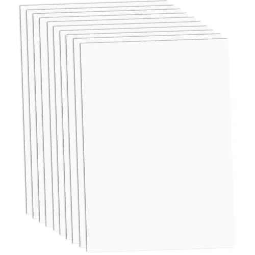 Fotokarton, weiß, 50 x 70 cm, 10 Blatt