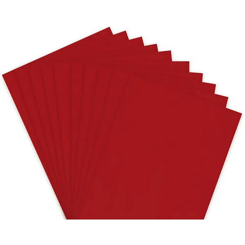 Fotokarton, rot, 21 x 29,7 cm, 50 Blatt