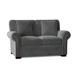 Wildon Home® Drizzt 63" Rolled Arm Loveseat w/ Reversible Cushions Velvet/Manufactured Wood/Polyester/Other Performance Fabrics | Wayfair