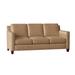 Bradington-Young Yorba 76" Genuine Leather Square Arm Sofa in Black/Blue/Brown | 35 H x 76 W x 37 D in | Wayfair 508-95-922000-84-MH