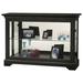 Alcott Hill® Petterson Lighted Curio Cabinet Wood in Black | 33 H x 47.25 W x 14 D in | Wayfair 110CFA6BC03C411996E530E1A89FC613