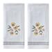 Red Barrel Studio® Tossed Flowers 2 Piece 100% Cotton Hand Towel Set 100% Cotton in Gray | 25 H in | Wayfair 62527756F03D4AB2BC4F9C1F3889C6D8
